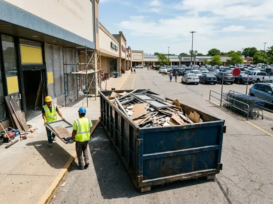 retail-store-renovation-debris-003 — frequently asked questions, Roll-off Dumpster Rentals in Lake Sarasota, FL